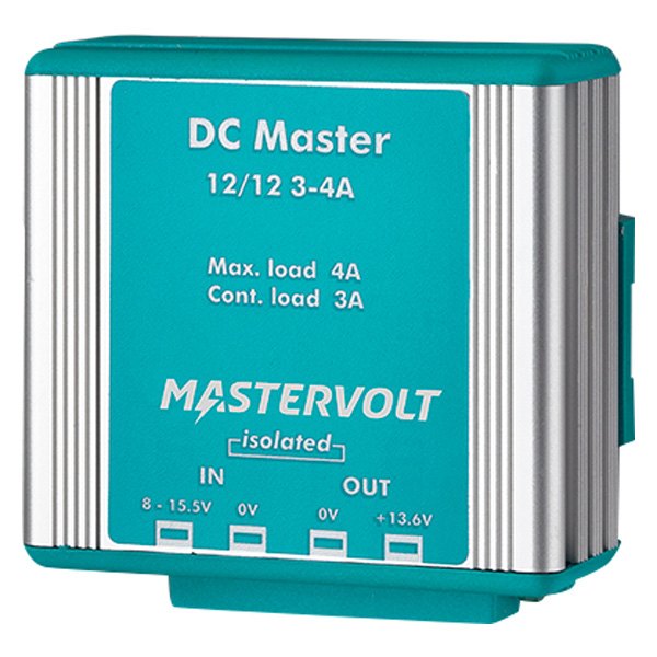 Mastervolt® - DC Master 3 A 10-15.5 V Input/13.6 V Output 41-54 W Isolated Converter