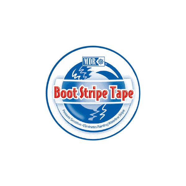 MDR® - 50' L x 1" W White Bootstripe Tape