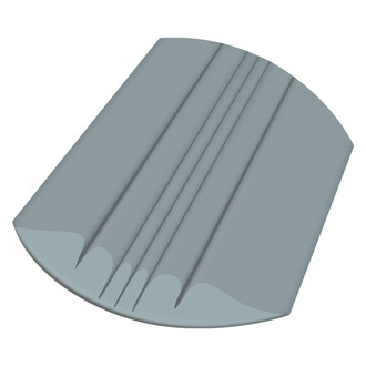 Megaware® - Keelguard™ 6' L Gray Keel Protector