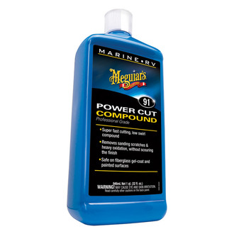 Meguiars® - Marine/RV™ Professional 1 qt Power Cut Compound