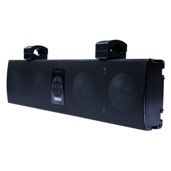 Memphis Audio® - 28" 600W 2-Way 4-Ohm App Controlled Wake Tower Speaker System with Bluetooth and RGB LED Light