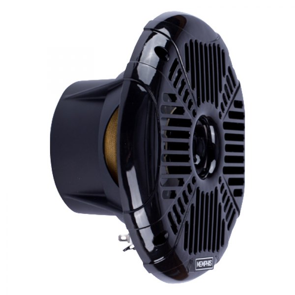 Memphis Audio® - 80W 2-Way 4-Ohm 6.5" Black Flush Mount Speaker with LED Lights