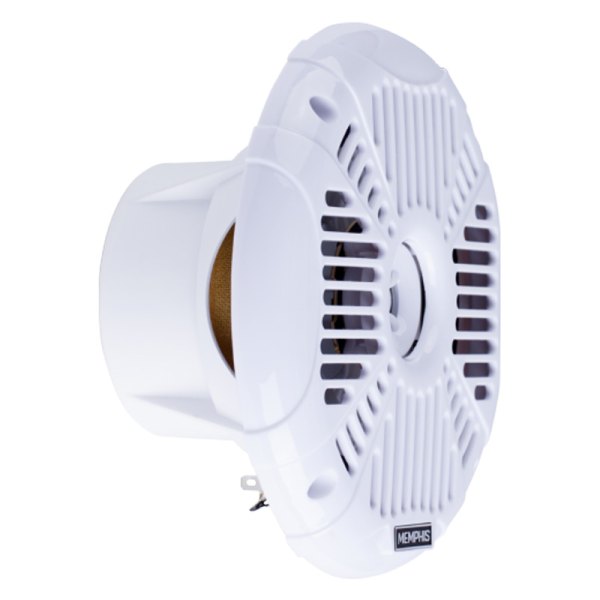 Memphis Audio® - 80W 2-Way 4-Ohm 6.5" White Flush Mount Speaker