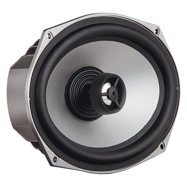 Memphis Audio® - 120W 2-Way 4-Ohm 6" x 9" Gray Flush Mount Speaker with LED Lights