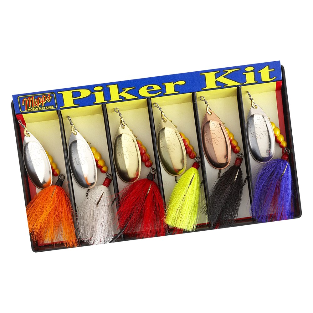 Mepps® 500839 - Dressed #5 Aglia Assortment Piker Kit 