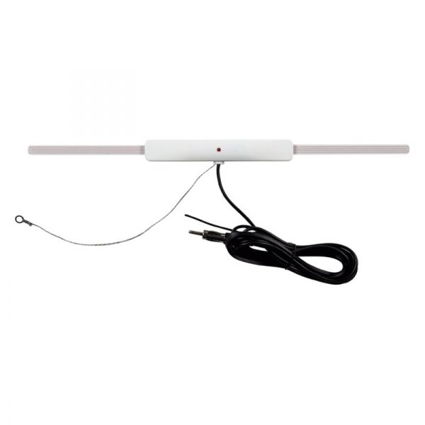 Metra® - 14.5" 12 dB White AM/FM Antenna with 95" Cable
