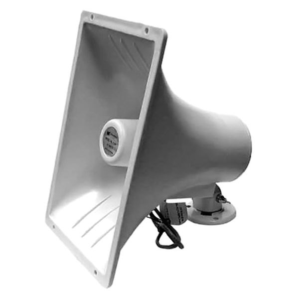 MG Electronics® - 40W 1-Way 8-Ohm White Horn Speaker