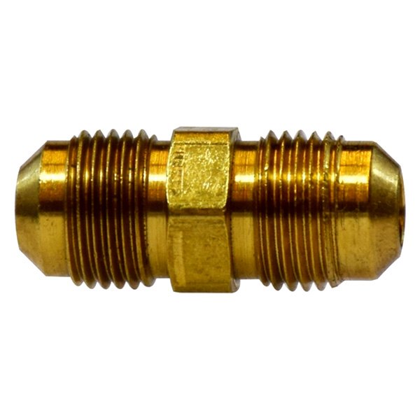 Midland Metal® - 3/8" Flare(M) to 3/8" Flare(M) 45° Brass Elbow Pipe/Pipe Splicer