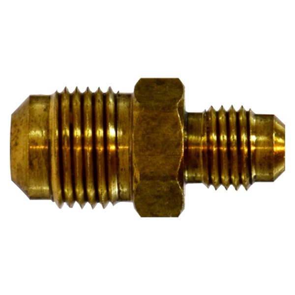 Midland Metal® - 1/2" Flare(M) to 3/8" Flare(M) Brass Pipe/Pipe Adapter