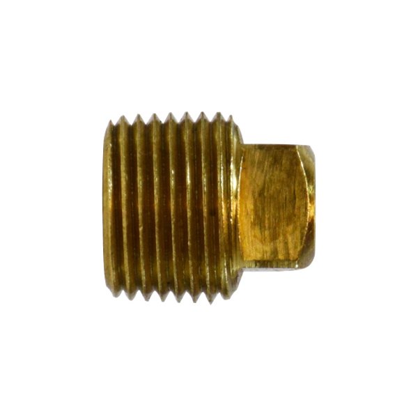 Midland Metal® - 1/2" NPT(F) Brass Square Head Barstock Plug