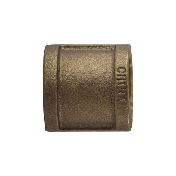 Midland Metal® - 1/8" NPT(M) Bronze Pipe Coupling