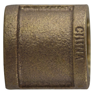 Midland Metal® - 1" NPT(F) Bronze Pipe Coupling