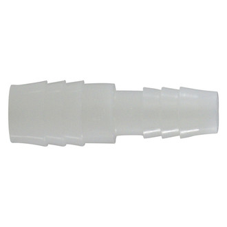 Midland Metal® - 1/2" Hose I.D. to 1/4" Hose I.D. Nylon White Hose/Hose Adapter