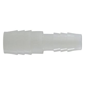 Midland Metal® - 3/8" Hose I.D. to 1/4" Hose I.D. Nylon White Hose/Hose Adapter