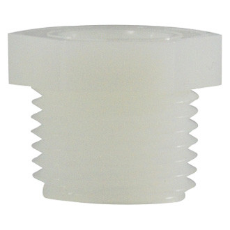Midland Metal® - 3/4" MIP(M) to 3/8" MIP(F) Nylon White Pipe/Pipe Hex Bushing