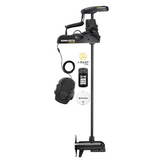 Minn Kota® - Ulterra 36V 112 lb Thrust 72" Shaft Bow Mount Trolling Motor with i-Pilot Link, Integrated Sonar and Bluetooth