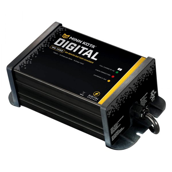 Minn Kota® - 6A 1-Bank Digital On-Board Battery Charger