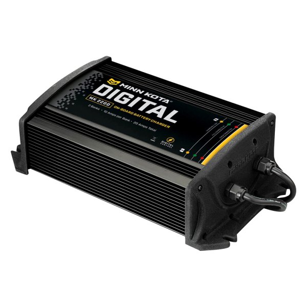 Minn Kota® - 20A 2-Bank Digital On-Board Battery Charger