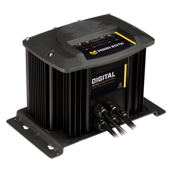 Minn Kota® - 40A 4-Bank Digital On-Board Battery Charger