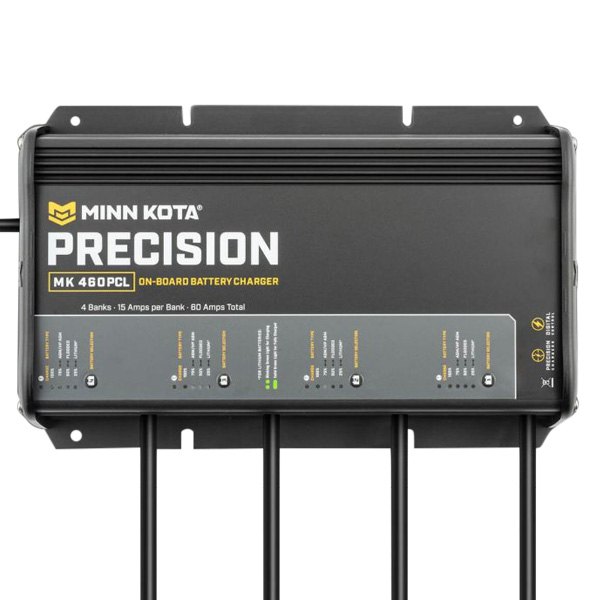 Minn Kota® - Precision PCL MK460PCL 60A 4-Bank On-Board Battery Charger