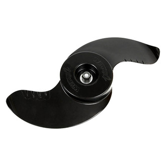 Minn Kota® - Weedless Wedge II Series RH Rotation 2-Blade Non-Thru Hub Exhaust Propeller for Pin Drive Engine