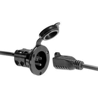 Minn Kota® - MKR-21 AC Black Power Connector