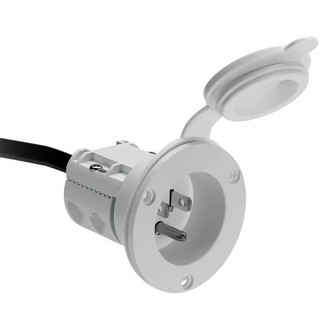 Minn Kota® - MKR-23 AC White Power Connector