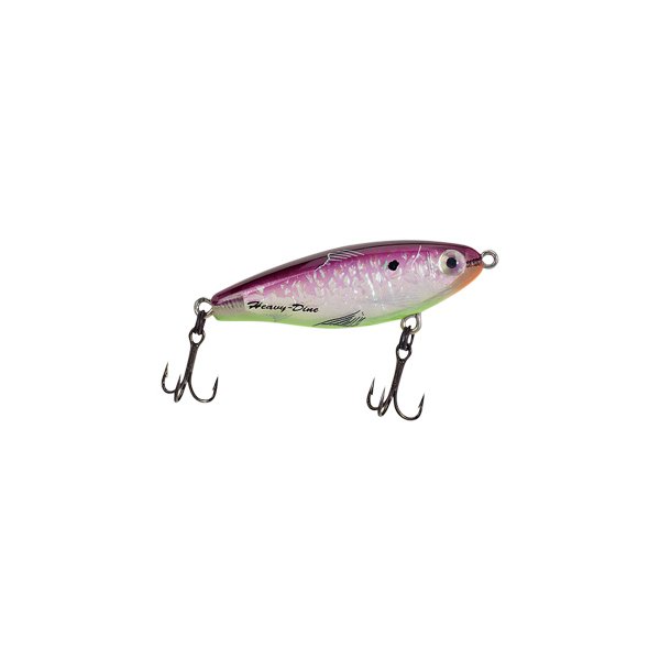 MirrOlure® - Heavy Dine C-Eye™ Pro Series Sinking Twitchbait 2.62" 7/16 oz. Purple Back/Chartreuse Belly/Crushed Pearl Hard Bait