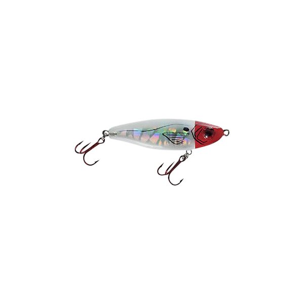 MirrOlure® - Catch 5™ Series III™ Suspending Twitchbait 3.5" 3/4 oz. Red Head/White Back and Belly/Silver Scale Hard Bait