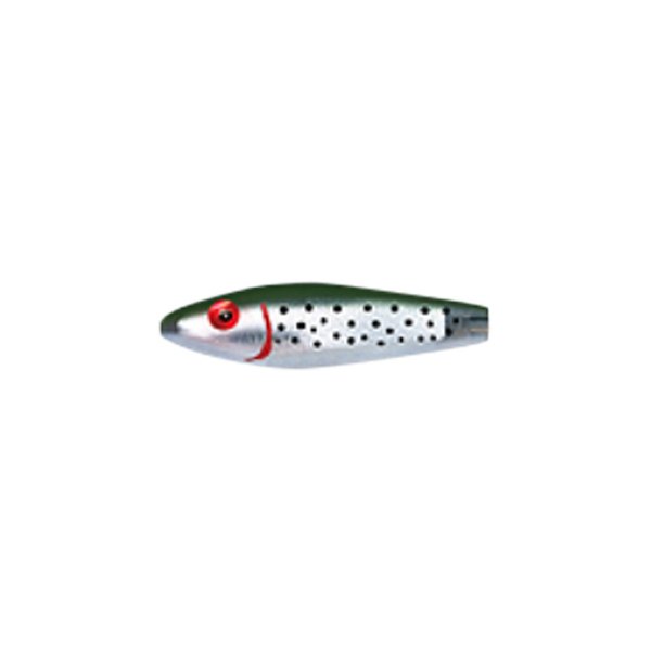 MirrOlure® - Spotted Trout Sinking Twitchbait 3.62" 1/2 oz. Green Back/White Belly/Silver Scale Hard Bait