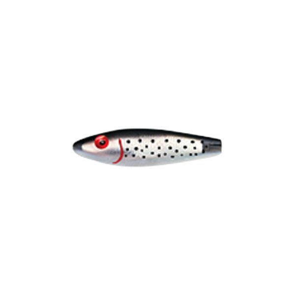 MirrOlure® - Spotted Trout Sinking Twitchbait 3.62" 1/2 oz. Black Back/White Belly/Silver Scale Hard Bait