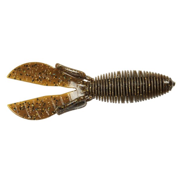 Missile Baits® - D Bomb™ 4" 2/5 oz. Green Pumpkin Flash Soft Baits