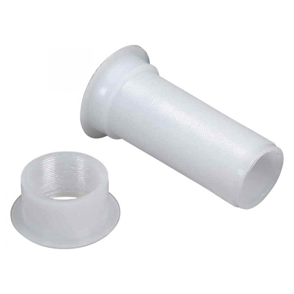 Moeller Marine® - 1" D x 2-1/2" L Plastic White Drain Tube