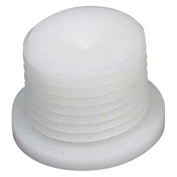 Moeller Marine® - 15/16" D Plastic White Drain Plug