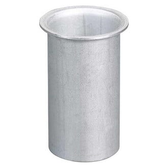 Moeller Marine® - 1" D x 2-1/4" L Aluminum Drain Tube