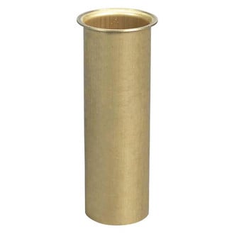 Moeller Marine® 021003-800D - 1" D x 8" L Brass Drain Tube