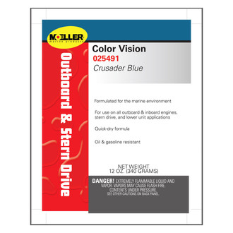 Moeller Marine® - Color Vision 12 oz. Crusader Blue Engine Paint