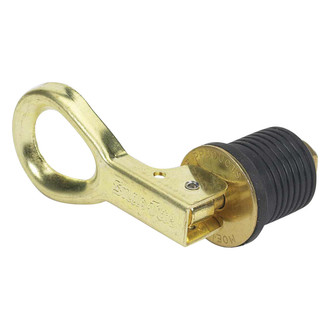 Moeller Marine® - Snap-Tite™ 1" D Brass Bailer Plug