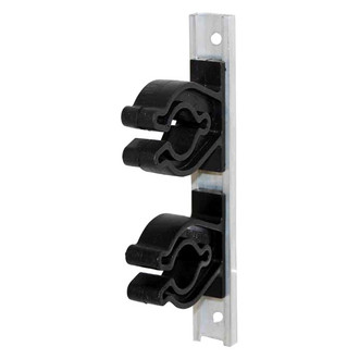 Moeller Marine® - 1-5/16 O.D. Silver Vinyl Vertical Rod Holder Kit