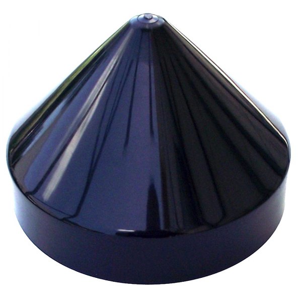 Monarch® - 8" D Black Polyethylene Conical Piling Cap