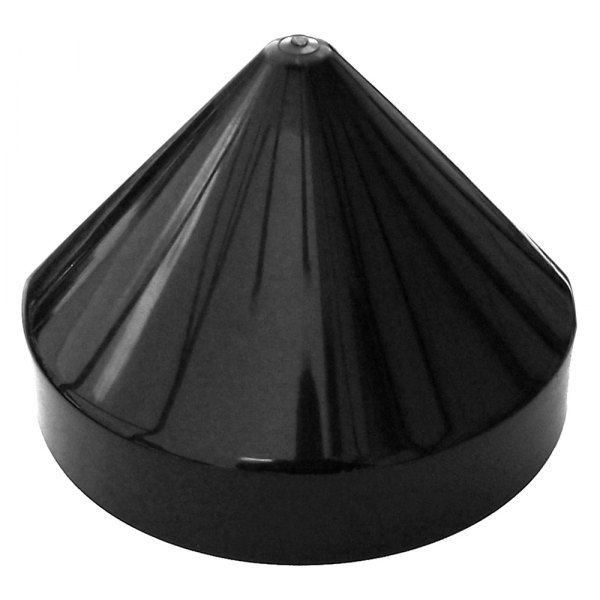 Monarch® - 10.5" D Black Polyethylene Conical Piling Cap