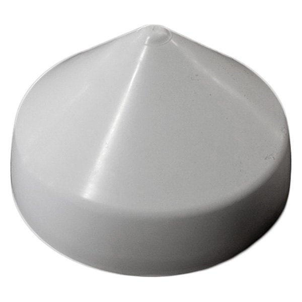 Monarch® - 10" D White Polyethylene Conical Piling Cap