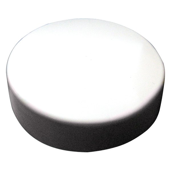 Monarch® - 10.5" D White Polyethylene Flat Piling Cap