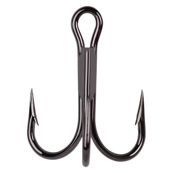 Mustad® 3599C-BN-2-25 - 4X Strong Kingfish 2 Size Black Nickel Treble Hooks,  25 Pieces 