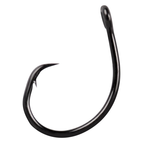 Mustad® - Demon™ Perfect Circle 1 Size Black Nickel Inline Hooks, 10 Pieces