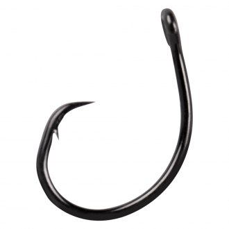 Mustad® 39951NP-BN-1-10U - Demon™ Perfect Circle 1 Size Black Nickel Inline  Hooks, 10 Pieces 
