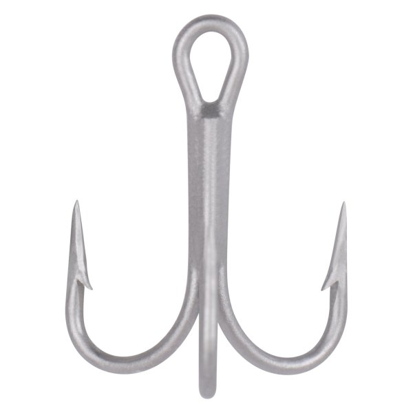 Mustad® 7794-DS-10-5 - 3X Strong 10 Size Durasteel Treble Hooks, 5 Pieces 