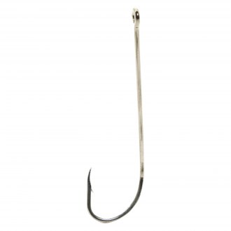 Mustad® 92611-NI-4-10 - Long Shank 4 Size Nickel Beak Hooks, 10