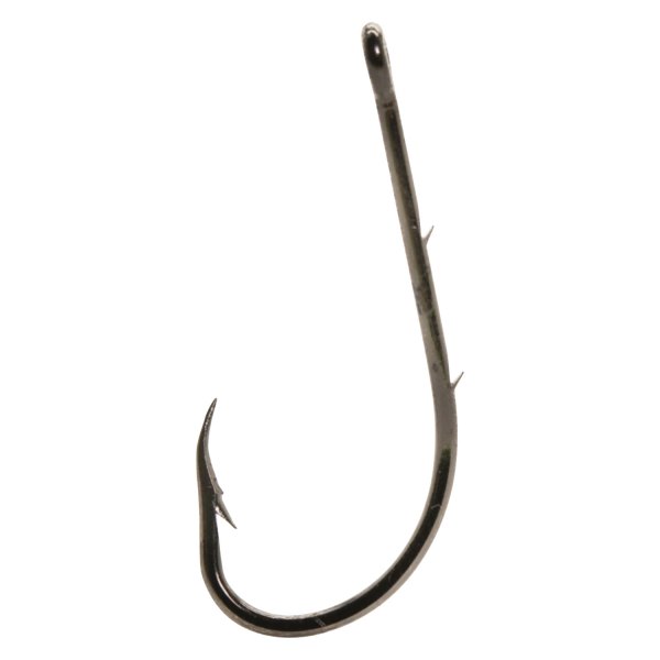 Mustad® - Beak Special 1/0 Size Nickel Long Shank Baitholder Hooks, 8 Pieces