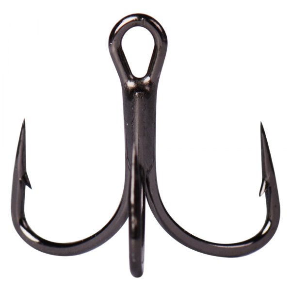 Mustad® - KVD Elite Triple Grip™ Treble 2 Size Black Nickel Hooks, 11 Pieces